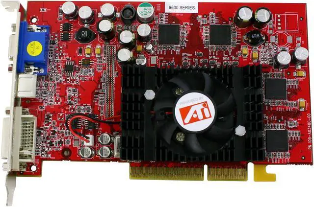 Alt view image 2 of 5 - PowerColor Radeon 9600PRO 128MB DDR AGP 4X/8X Graphics Card R96A-PC3