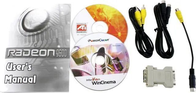 Alt view image 4 of 5 - PowerColor Radeon 9600PRO 128MB DDR AGP 4X/8X Graphics Card R96A-PC3