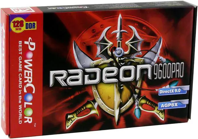 Alt view image 5 of 5 - PowerColor Radeon 9600PRO 128MB DDR AGP 4X/8X Graphics Card R96A-PC3