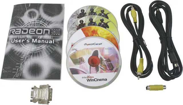 Alt view image 4 of 5 - PowerColor Radeon 9800XT 256MB DDR AGP 4X/8X Graphics Card R98-TD3