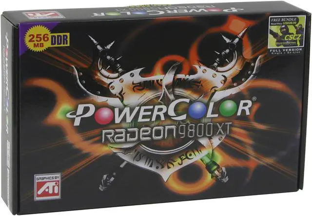 Alt view image 5 of 5 - PowerColor Radeon 9800XT 256MB DDR AGP 4X/8X Graphics Card R98-TD3