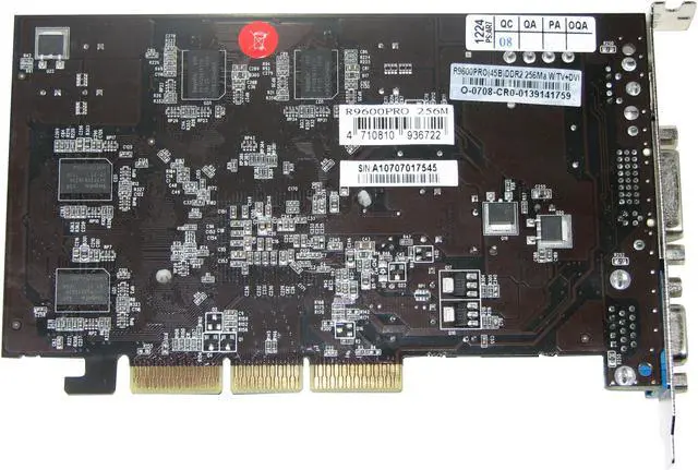 Alt view image 3 of 4 - PowerColor Radeon 9600PRO 256MB DDR AGP 8X Graphics Card R96-HD3