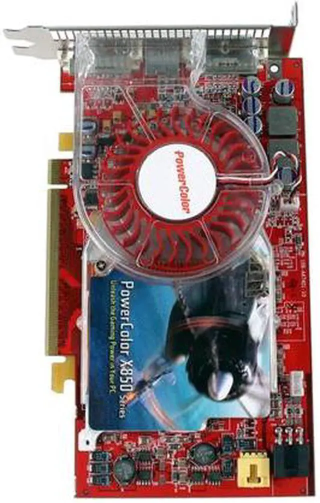Alt view image 2 of 6 - PowerColor Radeon X850XT 256MB GDDR3 PCI Express x16 Graphics Card R48-TVD3