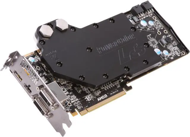 Main image of PowerColor Radeon HD 5870 1GB GDDR5 PCI Express 2.1 x16 CrossFireX Support Graphics Card LCS AX5870 1GBD5-WMDH