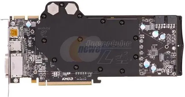 Alt view image 3 of 6 - PowerColor Radeon HD 5870 1GB GDDR5 PCI Express 2.1 x16 CrossFireX Support Graphics Card LCS AX5870 1GBD5-WMDH