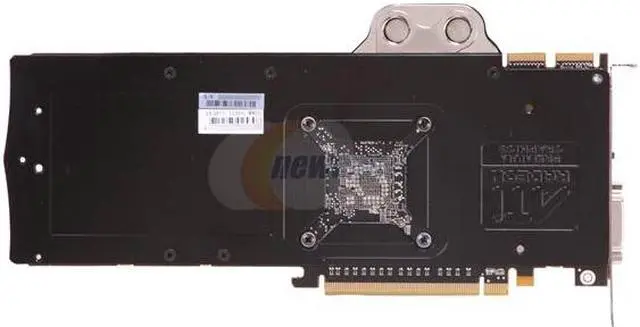Alt view image 4 of 6 - PowerColor Radeon HD 5870 1GB GDDR5 PCI Express 2.1 x16 CrossFireX Support Graphics Card LCS AX5870 1GBD5-WMDH