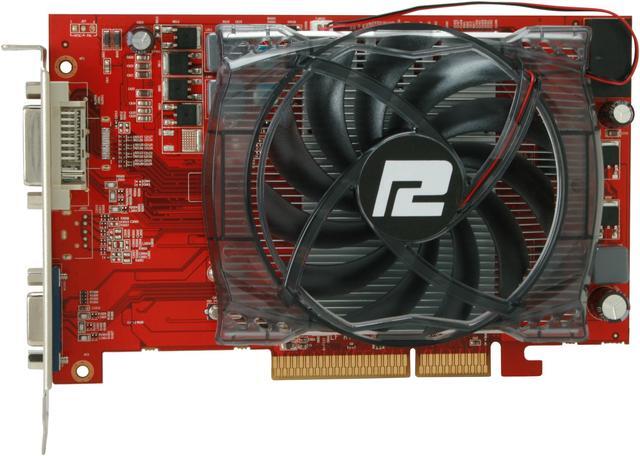 Alt view image 3 of 5 - PowerColor PCS Series Radeon HD 4670 1GB DDR3 AGP 8X Graphics Card AG4670 1GBK3-PV2