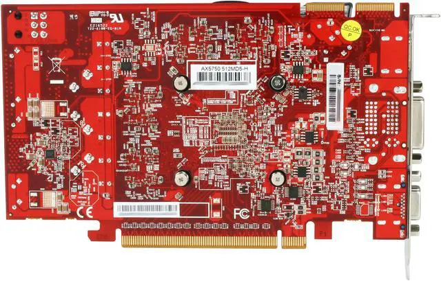 Alt view image 4 of 6 - PowerColor Radeon HD 5750 512MB GDDR5 PCI Express 2.1 x16 CrossFireX Support Graphics Card AX5750 512MD5-H