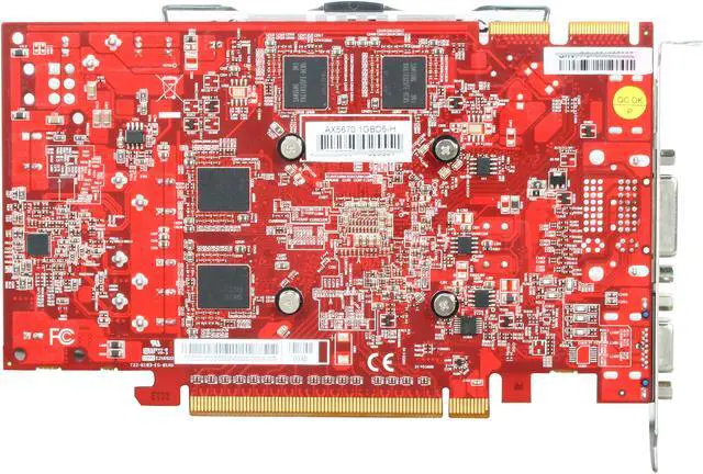 Alt view image 4 of 5 - PowerColor Radeon HD 5670 (Redwood) 1GB GDDR5 PCI Express 2.1 x16 CrossFireX Support Graphics Card AX5670 1GBD5-H