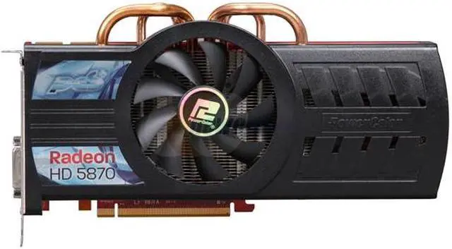 Alt view image 3 of 6 - PowerColor Radeon HD 5870 1GB GDDR5 PCI Express 2.1 x16 CrossFireX Support Graphics Card AX5870 1GBD5-PPDHG