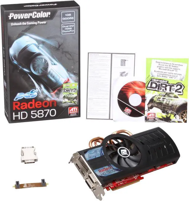 Alt view image 6 of 6 - PowerColor Radeon HD 5870 1GB GDDR5 PCI Express 2.1 x16 CrossFireX Support Graphics Card AX5870 1GBD5-PPDHG