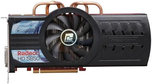 Alt view image 3 of 6 - PowerColor Radeon HD 5850 1GB GDDR5 PCI Express 2.1 x16 CrossFireX Support Graphics Card AX5850 1GBD5-PPDHG