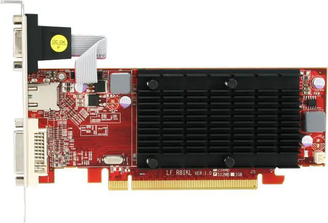Alt view image 3 of 5 - PowerColor Go! Green Radeon HD 5450 (Cedar) 512MB DDR3 PCI Express 2.1 x16 Graphics Card AX5450 512MK3-SH