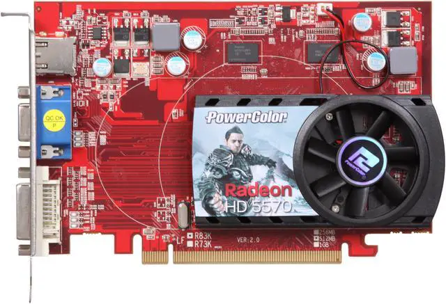 PowerColor Radeon HD 5570 Graphics Card AX5570 512MK3-H