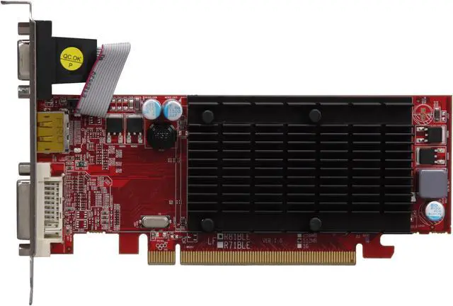 Alt view image 3 of 5 - PowerColor Go! Green Radeon HD 5450 512MB DDR2 PCI Express 2.1 x16 CrossFireX Support Graphics Card AX5450 512MD2-SD