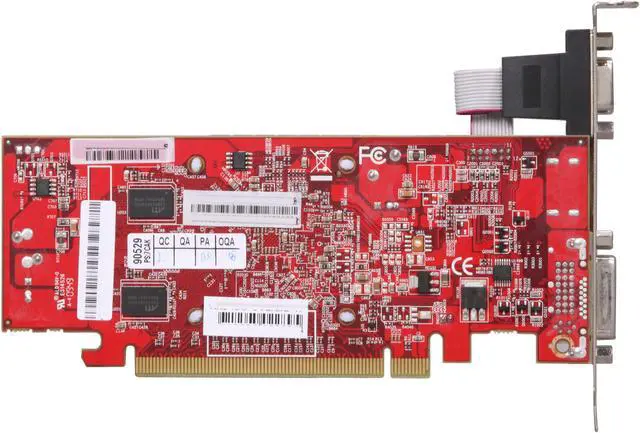 Alt view image 4 of 5 - PowerColor Radeon HD 3450 512MB DDR2 PCI Express 2.0 x16 Graphics Card AX3450 512MD2-H