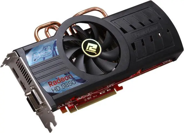 Main image of PowerColor PCS+ Radeon HD 5850 (Cypress Pro) 1GB GDDR5 PCI Express 2.0 x16 CrossFireX Support Graphics Card AX5850 1GBD5-PPDHG2