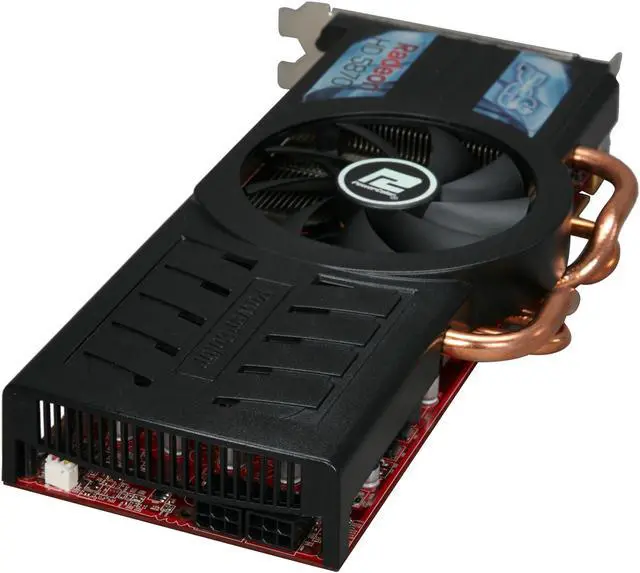 Alt view image 5 of 6 - PowerColor PCS+ Radeon HD 5870 (Cypress XT) 1GB GDDR5 PCI Express 2.1 x16 CrossFireX Support Graphics Card AX5870 1GBD5-PPDHG2