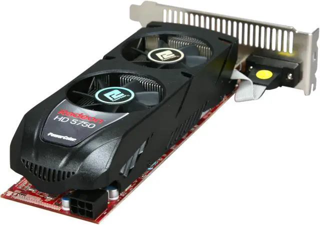 Alt view image 5 of 6 - PowerColor Radeon HD 5750 1GB GDDR5 PCI Express 2.1 x16 Low Profile Ready Graphics Card AX5750 1GBD5-LH