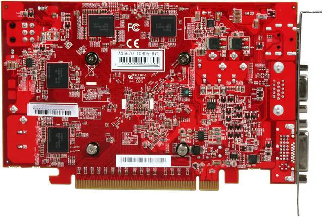 Alt view image 4 of 5 - PowerColor Radeon HD 5670 1GB GDDR5 PCI Express 2.1 x16 Graphics Card AX5670 1GBD5-HV2
