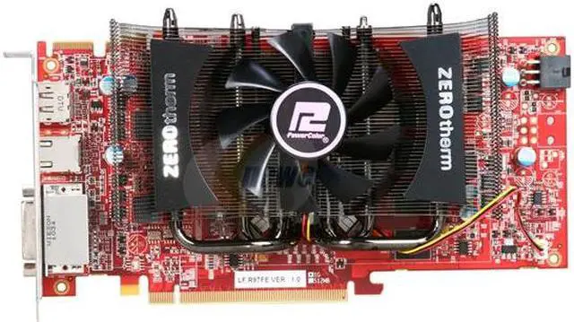 Alt view image 3 of 4 - PowerColor AX6850 1GBD5-PEDH Radeon HD 6850 Premium Edition 1GB 256-bit GDDR5 PCI Express 2.0 x16 HDCP Ready CrossFireX Support Video Card