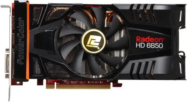 Alt view image 3 of 6 - PowerColor PCS+ Radeon HD 6850 1GB GDDR5 PCI Express 2.1 x16 CrossFireX Support Graphics Card AX6850 1GBD5-PPDHG