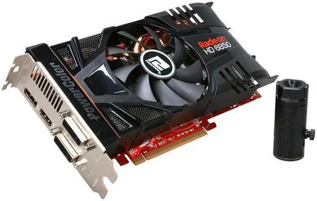Main image of PowerColor PCS+ Radeon HD 6850 1GB GDDR5 PCI Express 2.1 x16 CrossFireX Support Graphics Card AX6850 1GBD5-PPDHGJ
