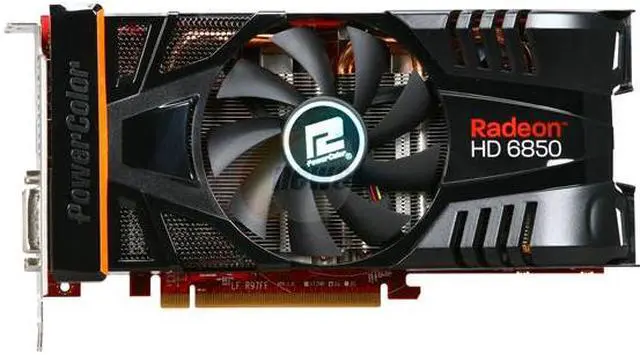 Alt view image 3 of 6 - PowerColor PCS+ Radeon HD 6850 1GB GDDR5 PCI Express 2.1 x16 CrossFireX Support Graphics Card AX6850 1GBD5-PPDHGJ