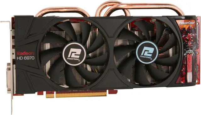 Alt view image 3 of 6 - PowerColor Radeon HD 6970 2GB GDDR5 PCI Express 2.1 x16 CrossFireX Support Graphics Card AX6970 2GBD5-2DH