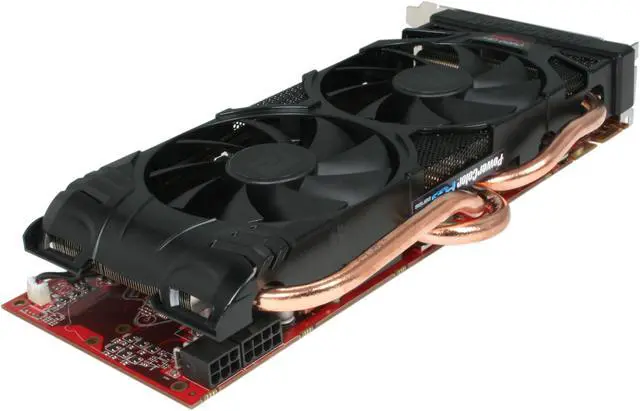 Alt view image 5 of 6 - PowerColor PCS++ AX6950 2GBD5-P22DHG Radeon HD 6950 Call of Duty Edition
 2GB 256-bit GDDR5 PCI Express 2.1 x16 HDCP Ready CrossFireX Support Video Card with Eyefinity