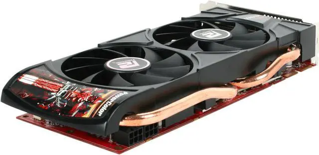 Alt view image 5 of 5 - PowerColor Radeon HD 6950 2GB GDDR5 PCI Express 2.1 x16 CrossFireX Support Graphics Card AX6950 2GBD5-2DH - OEM