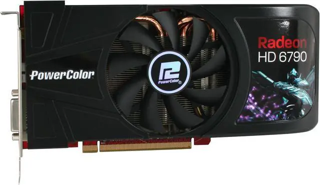 Alt view image 3 of 6 - PowerColor Radeon HD 6790 1GB GDDR5 PCI Express 2.1 x16 CrossFireX Support Graphics Card AX6790 1GBD5-DH