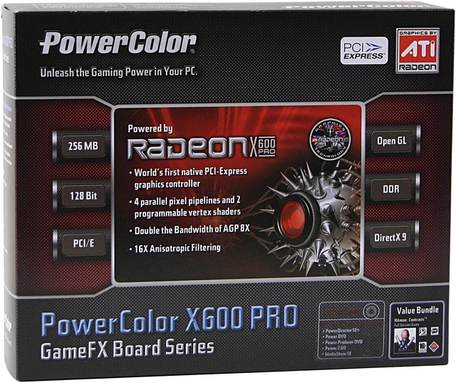 PowerColor Radeon X600PRO Graphics Card R38-PD3C - Newegg.com