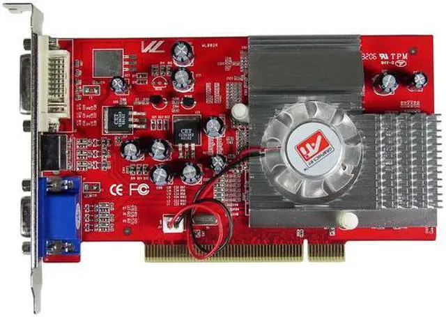 Alt view image 2 of 3 - PowerColor Radeon 9250 256MB DDR PCI Graphics Card R92P-LD3