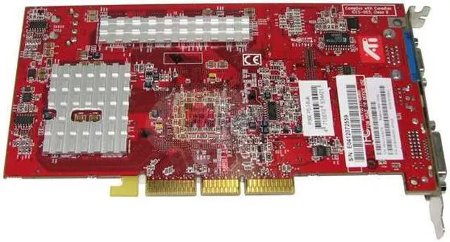 Alt view image 3 of 6 - PowerColor Radeon 9800 256MB DDR AGP 4X/8X Graphics Card R98E-PD3-Bulk - OEM