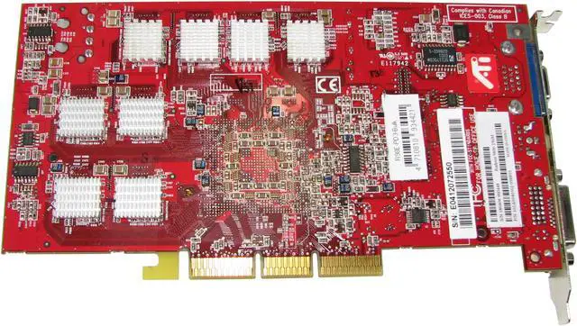 Alt view image 6 of 6 - PowerColor Radeon 9800 256MB DDR AGP 4X/8X Graphics Card R98E-PD3-Bulk - OEM