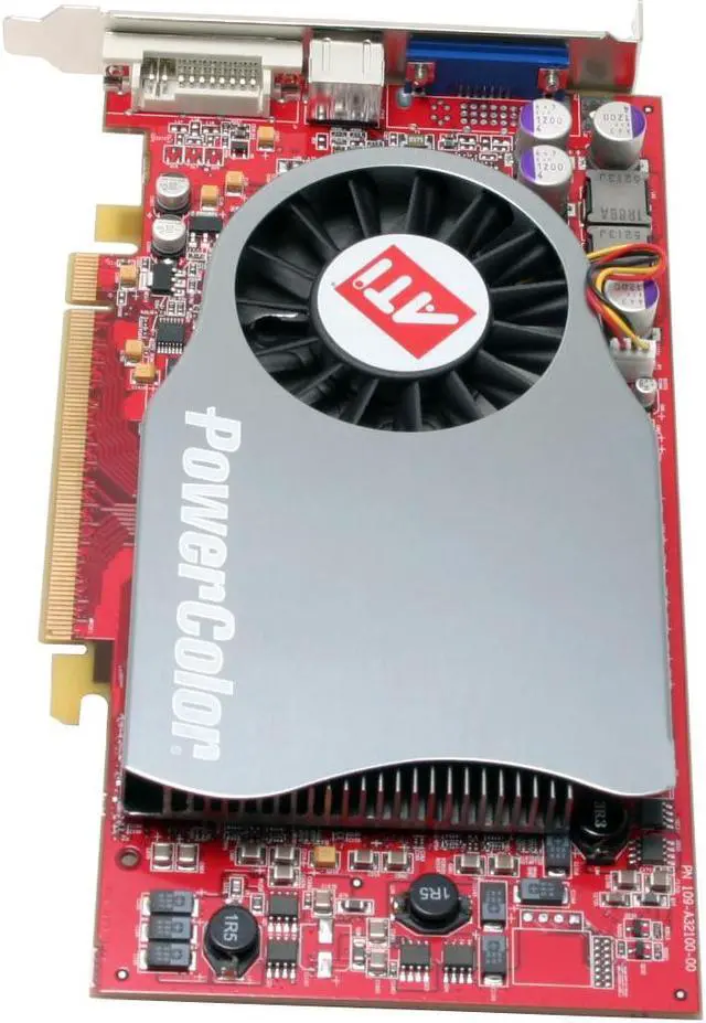 Alt view image 2 of 5 - PowerColor Radeon X800 128MB DDR PCI Express x16 Graphics Card R43A-NC3