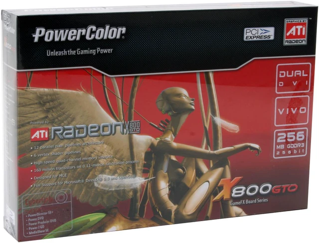 Powercolor Images PowerColor Radeon X800GTO Graphics Card X800GTO 256MBDDR3 - Newegg.com