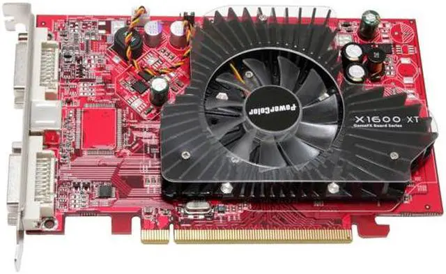 Alt view image 2 of 5 - POWERCOLOR X1600XT Radeon X1600XT 256MB 128-bit GDDR3 PCI Express x16 Video Card