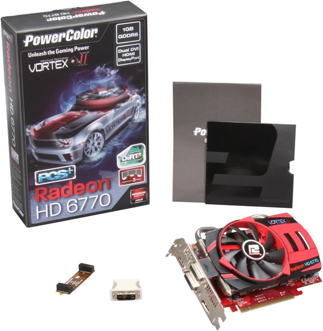 PowerColor PCS+ Radeon HD 6770 Graphics Card AX6770 1GBD5-PPVG - Newegg.com