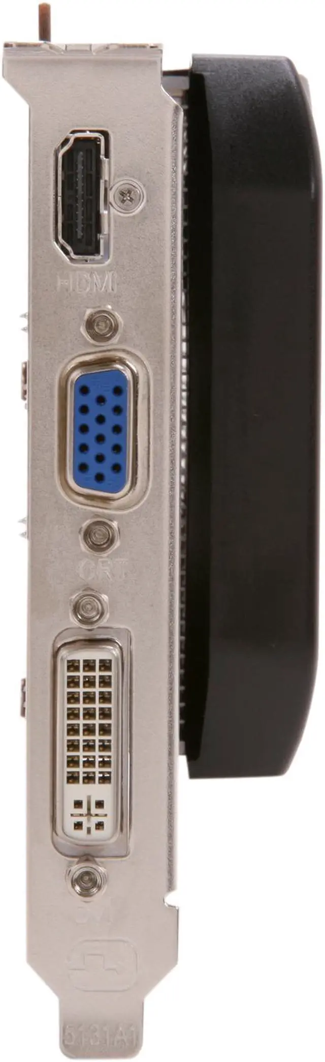 Alt view image 2 of 5 - PowerColor Radeon HD 6670 1GB DDR3 PCI Express 2.1 x16 Graphics Card AX6670 1GBK3-H