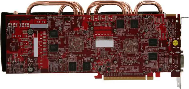 Alt view image 4 of 6 - PowerColor Radeon HD 6870 x2 2GB GDDR5 PCI Express 2.1 x16 CrossFireX Support Graphics Card AX6870X2 2GBD5-2DHG