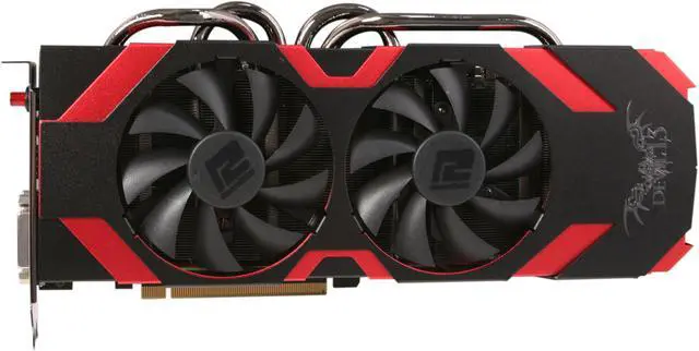 Alt view image 3 of 6 - PowerColor DEVIL 13 Radeon HD 6970 2GB GDDR5 PCI Express 2.1 x16 CrossFireX Support Graphics Card AX6970 2GBD5-A