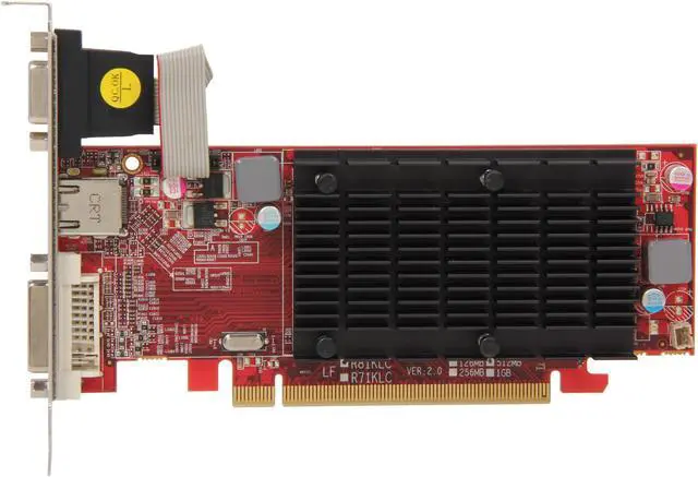 Alt view image 3 of 5 - PowerColor Go! Green Radeon HD 5450 512MB DDR3 PCI Express 2.1 x16 Graphics Card AX5450 512MK3-SHV6