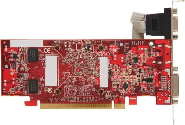 Alt view image 4 of 5 - PowerColor Go! Green Radeon HD 5450 512MB DDR3 PCI Express 2.1 x16 Graphics Card AX5450 512MK3-SHV6