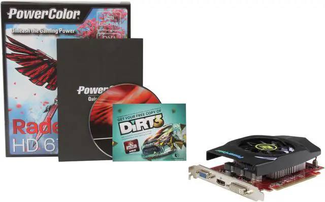 Alt view image 6 of 6 - PowerColor Radeon HD 6770 1GB GDDR5 PCI Express 2.1 x16 Graphics Card AX6770 1GBD5-HV2