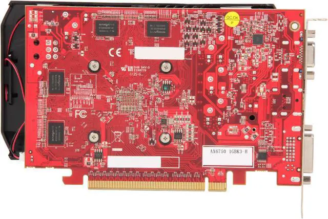 Alt view image 4 of 6 - PowerColor Radeon HD 6750 1GB DDR3 PCI Express 2.1 x16 Graphics Card AX6750 1GBK3-H