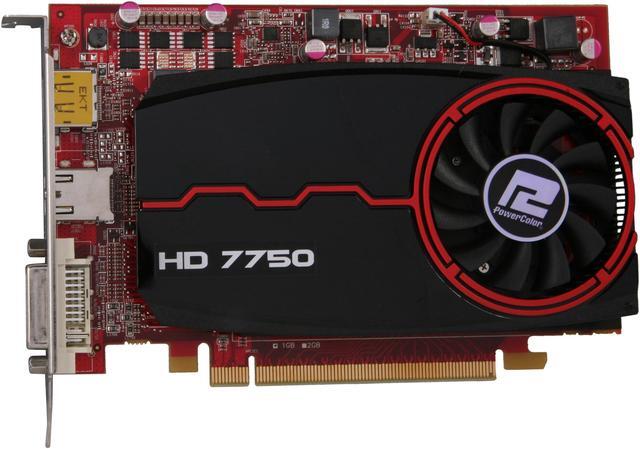 Alt view image 3 of 4 - PowerColor Radeon HD 7750 1GB GDDR5 PCI Express 3.0 x16 Graphics Card AX7750 1GBD5-DH - OEM