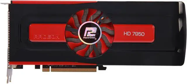 Alt view image 3 of 6 - PowerColor AX7950 3GBD5-2DHV4 Radeon HD 7950 Boost State 3GB 384-bit GDDR5 PCI Express 3.0 x16 HDCP Ready CrossFireX Support Video Card