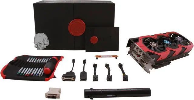 Alt view image 6 of 6 - PowerColor AX7990 6GBD5-A2DHJ DEVIL13 Radeon HD 7990 6GB 384-bit x2 GDDR5 PCI Express 3.0 x16 HDCP Ready CrossFireX Support Video Card